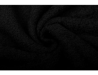 Frottee Schwarz
