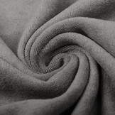 Stretch Badstof Licht Grijs