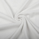 Stretch Terry Cloth White