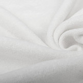 Stretch Terry Cloth White