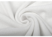 Stretch Terry Cloth White