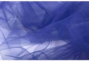 Bruids Tule Empire Blue