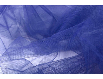 Bruids Tule Empire Blue