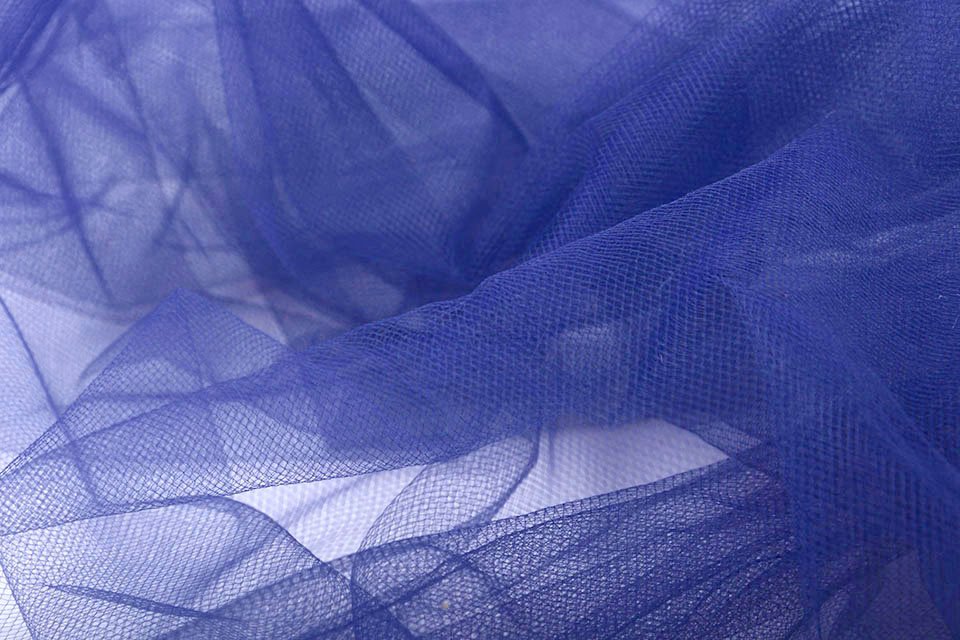 Wedding Tule Empire Blue