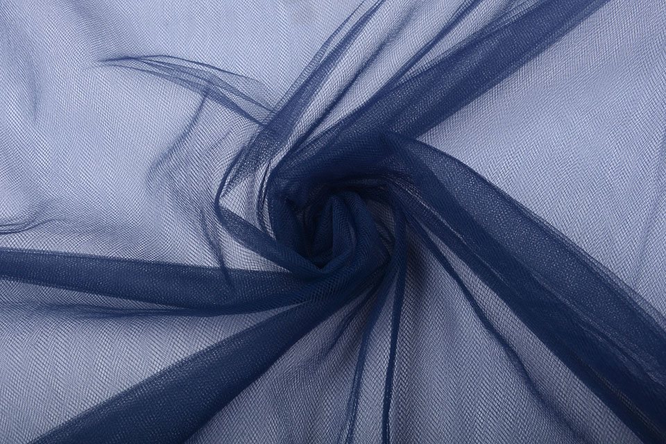 Bruids Tule French Navy