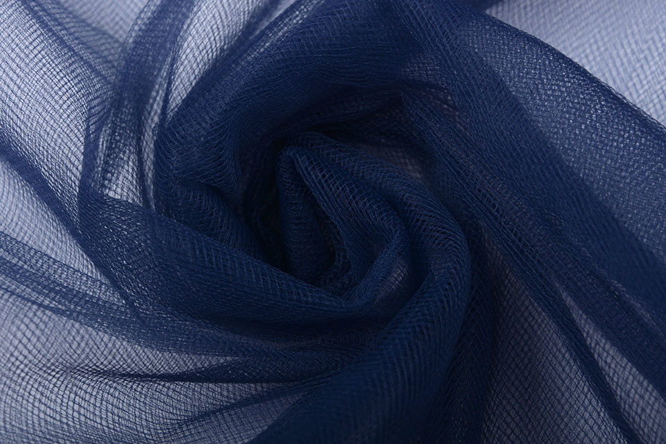 Bruids Tule French Navy