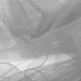 Wedding Tulle Silver Grey