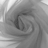 Wedding Tulle Silver Grey