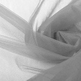 Wedding Tulle Silver Grey