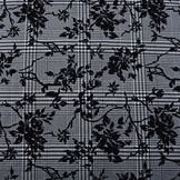 Woven Checkered Grey Kulu