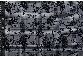 Woven Checkered Grey Kulu