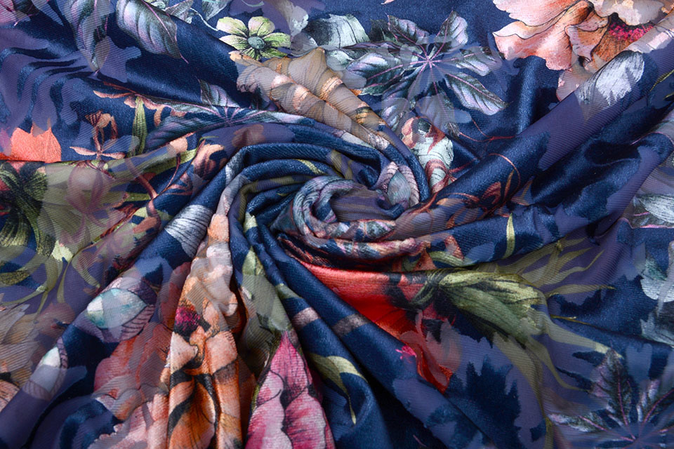 Ausbrenner Burno Big Flower Navy