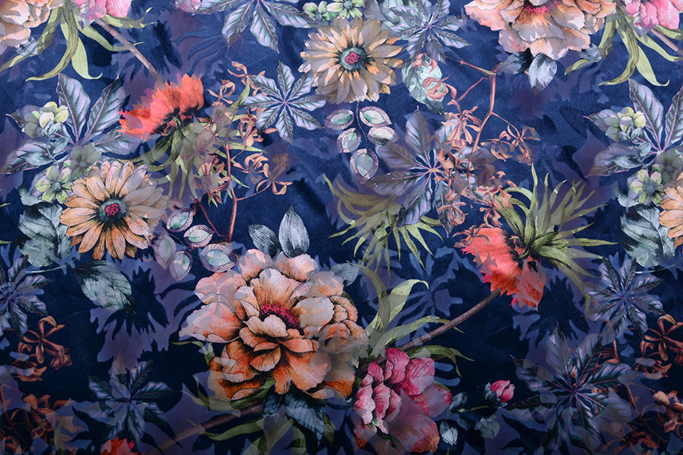 Ausbrenner Burno Big Flower Navy