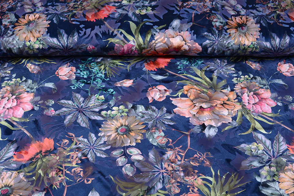 Ausbrenner Burno Big Flower Navy