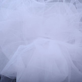 Tüll Weiß