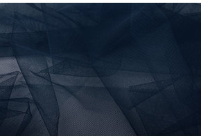 Tulle French Navy