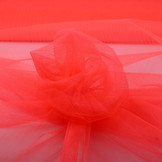 Tüll Fluorescent Red