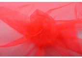 Tulle Fluorescent Red