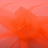 Tüll Fluorescent Tangerine