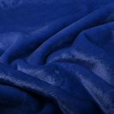 Karnevalsplüsch Königsblau