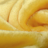 Karnevalsplüsch Zitronengelb