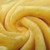 Karnevalsplüsch Zitronengelb