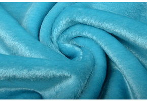 Karnevalsplüsch Aqua