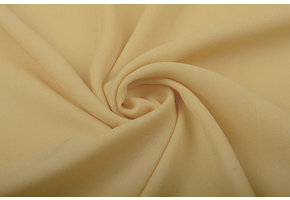 Crêpe Georgette Licht goud