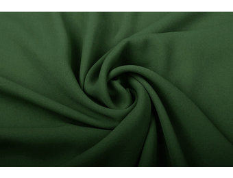 Crêpe Georgette Donker groen