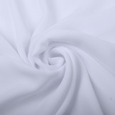 Crêpe Georgette  White