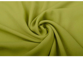 Crêpe Georgette Limettengrün