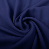 Crêpe Georgette Marineblau