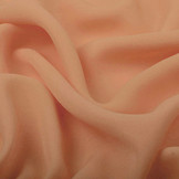 Crêpe Georgette Pfirsich