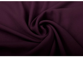 Crêpe Georgette Aubergine