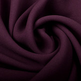 Crêpe Georgette  Aubergine