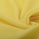 Crêpe Georgette Citroen Geel