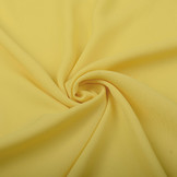 Crêpe Georgette Zitronengelb