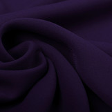 Crêpe Georgette  Dark purple