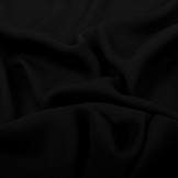 Crêpe Georgette  Black