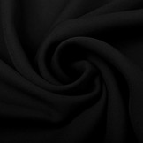 Crêpe Georgette  Black