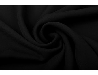 Crêpe Georgette  Black