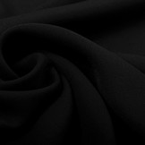 Crêpe Georgette  Black
