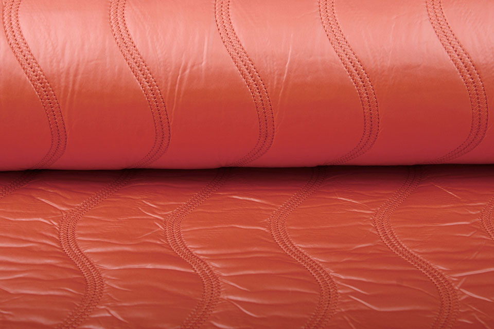 Quilted Jacketfabric Coral
