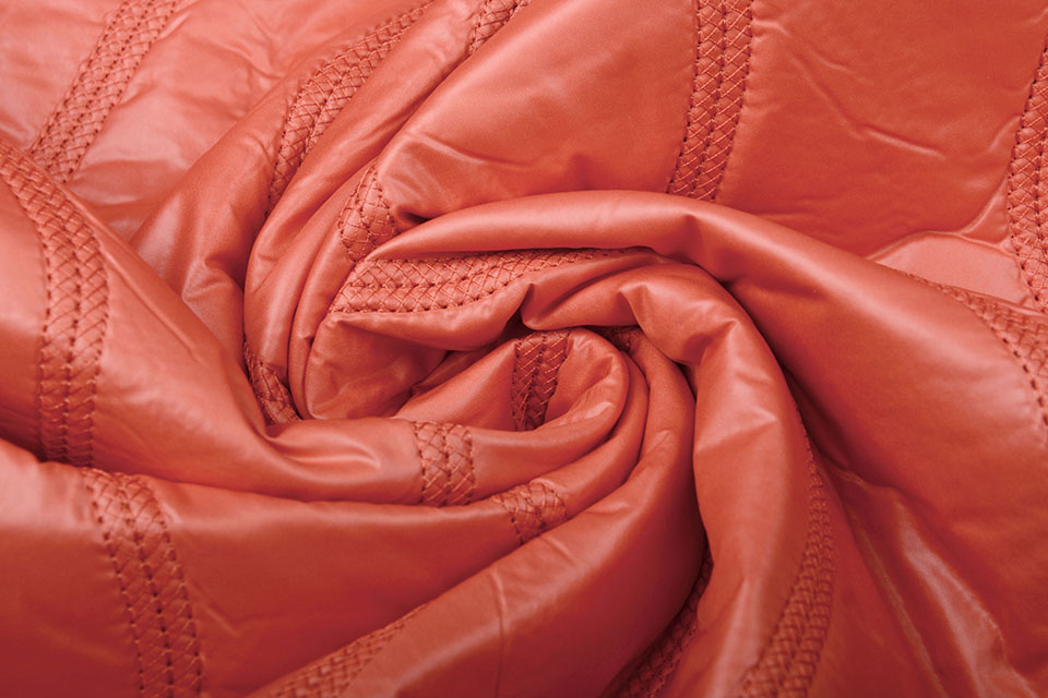 Quilted Jacketfabric Coral