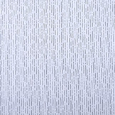 100% Cotton Striped White Black