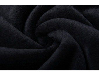 Karnevalsplüsch Schwarz