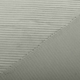 Katoenen Tricot Corduroy Brede Rib Zilver