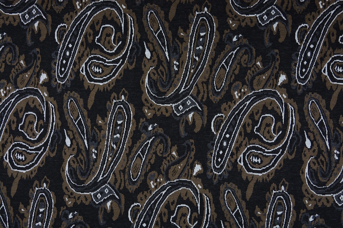 Jacquard Gestrickt Paisley