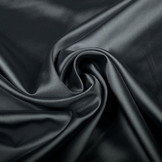 Stretch Satin Antrazitgrau
