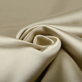 Stretch Satijn Beige
